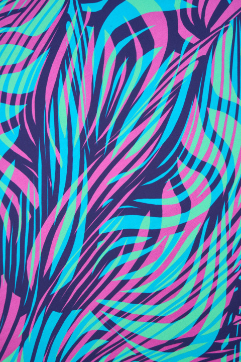 Viscose satin waves