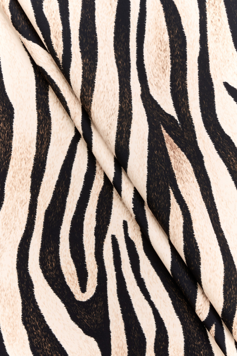 Polyester-Zebra-Gewebe