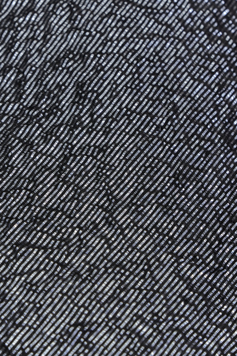 Organza-Jacquard graphit