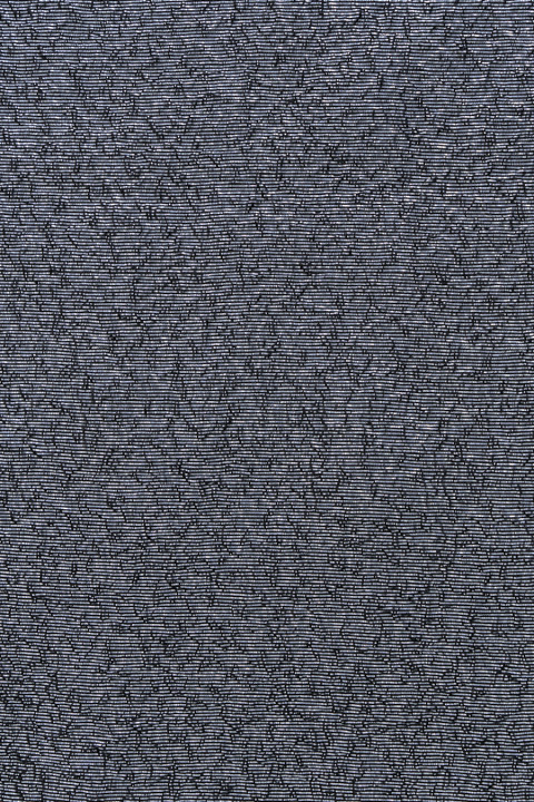Organza jacquard graphite