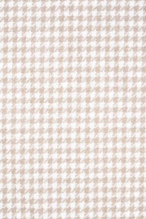 Cotton with linen hen's foot beige