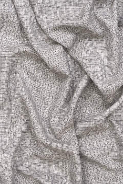 Wol & Katoen Mêlee Beige & Blauw