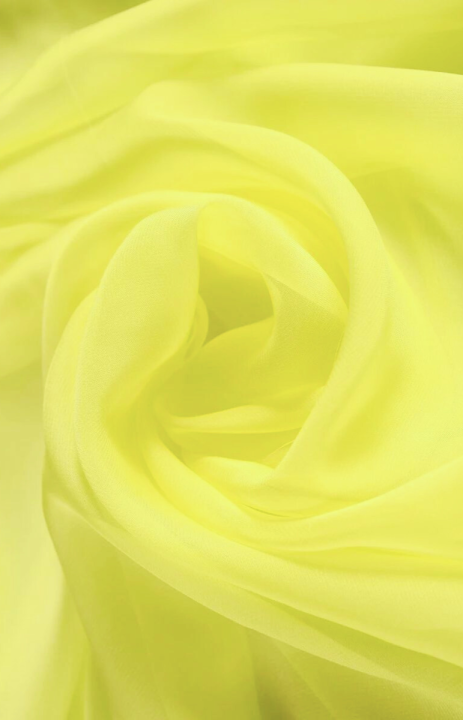 Mousseline de polyester - différentes couleurs