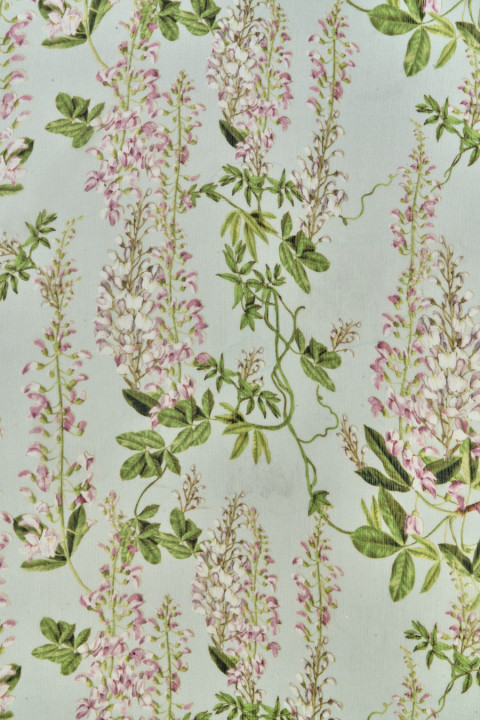 Szyfon jedwabny kreszowany kwiatki