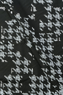 Shirt fabric crow's foot