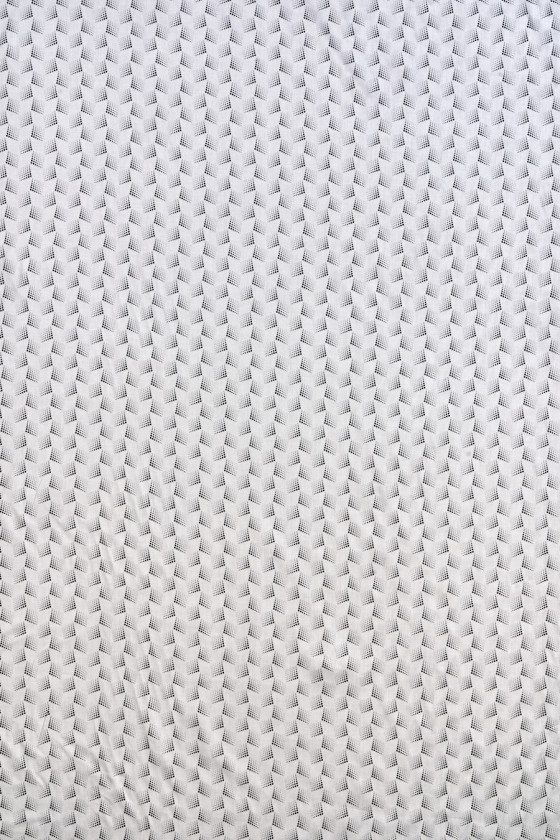 Shirt fabric squares with polka dots