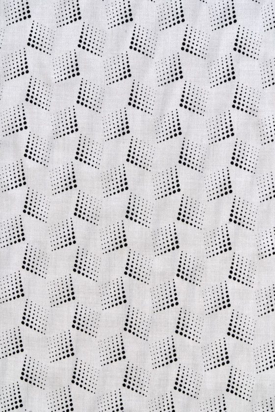 Camicia a quadri in tessuto a pois
