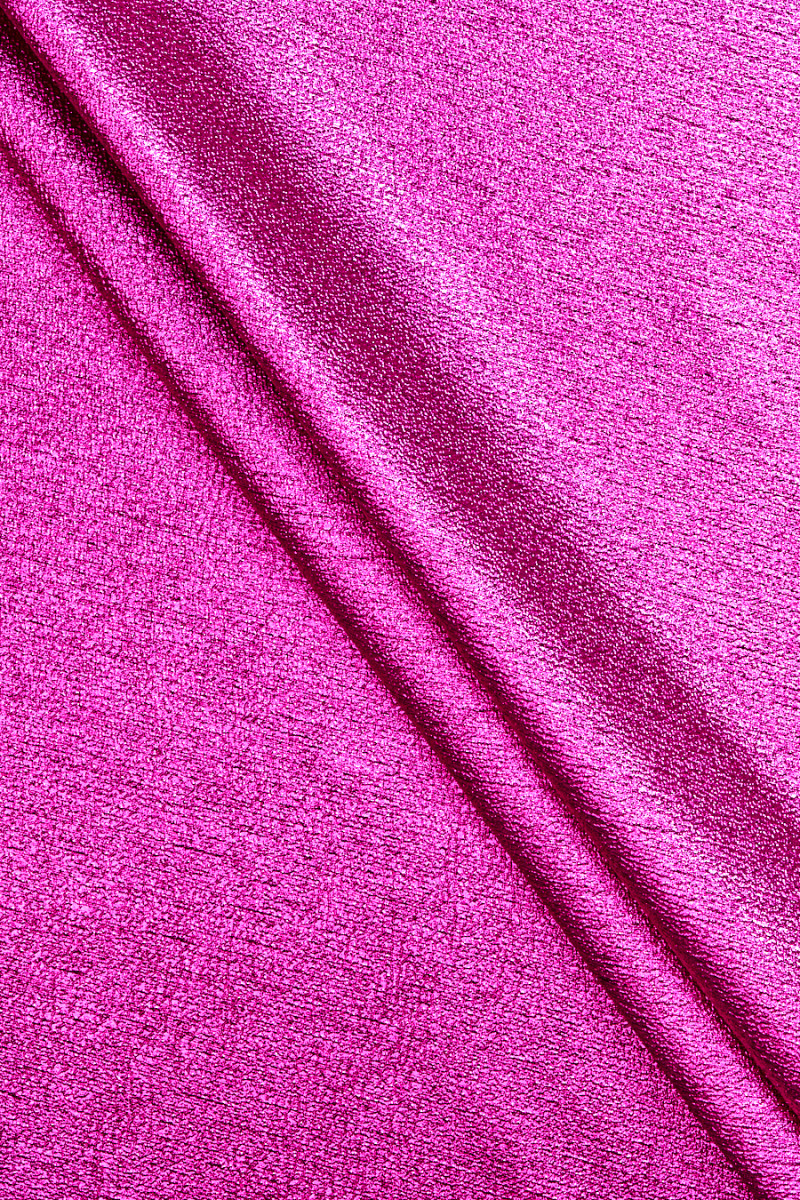 Fuchsia jacquard - black