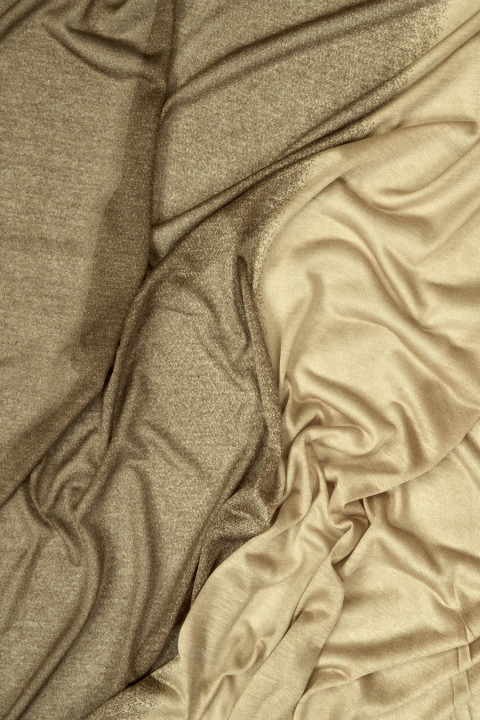 Shaded micromodal knit