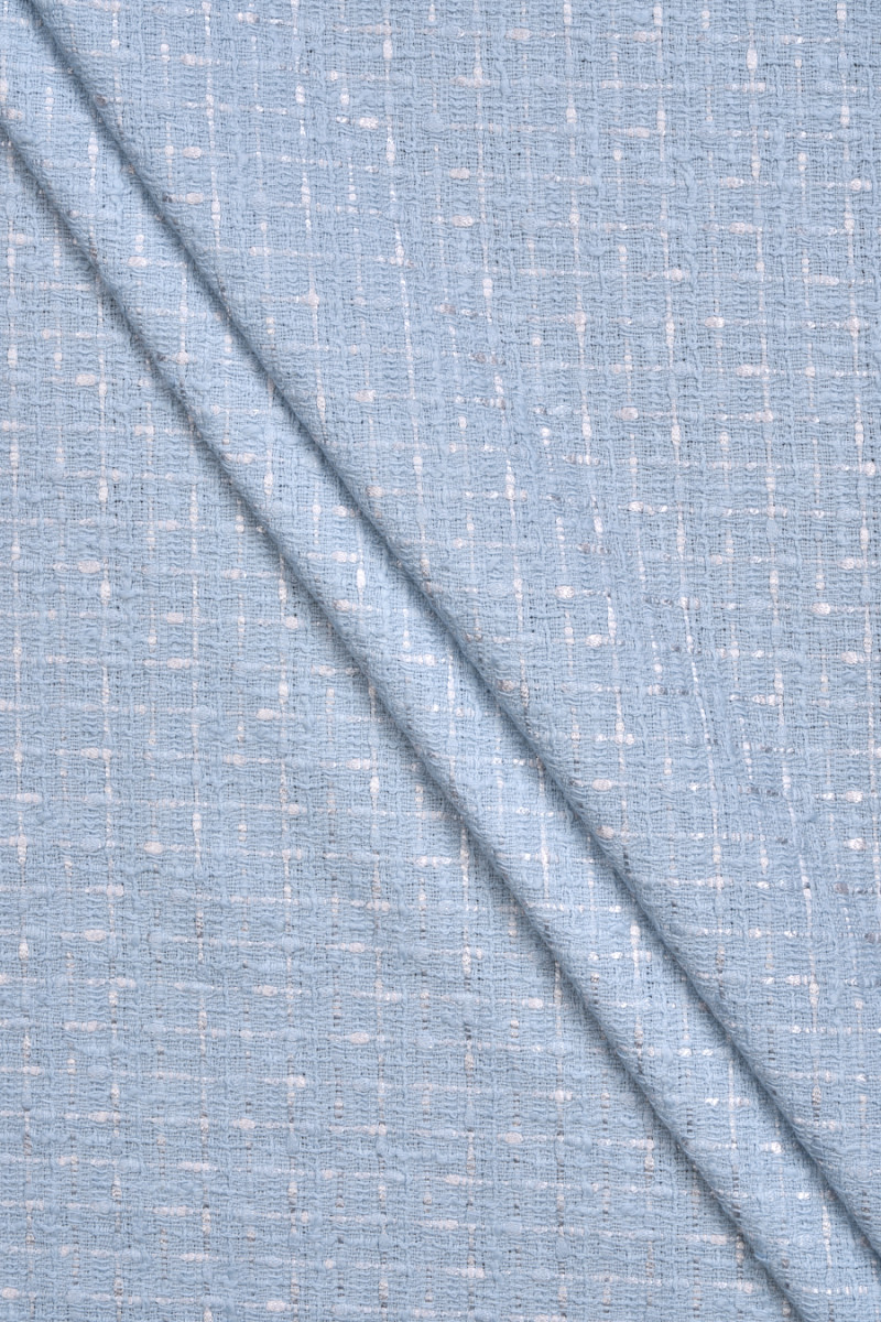 Tissu Chanel bleu