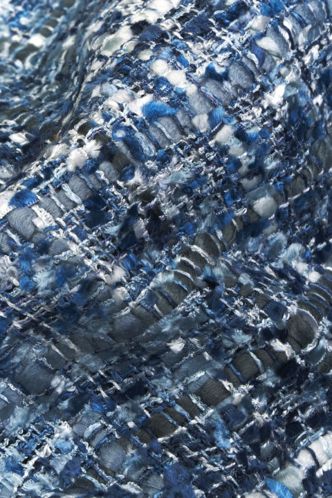 Chanel fabric blue