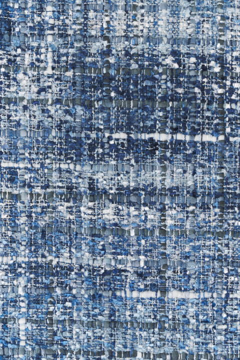 Chanel fabric blue