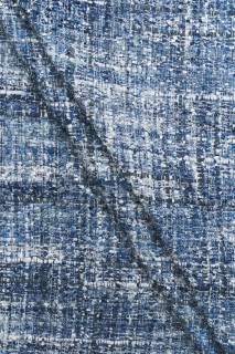 Chanel fabric blue