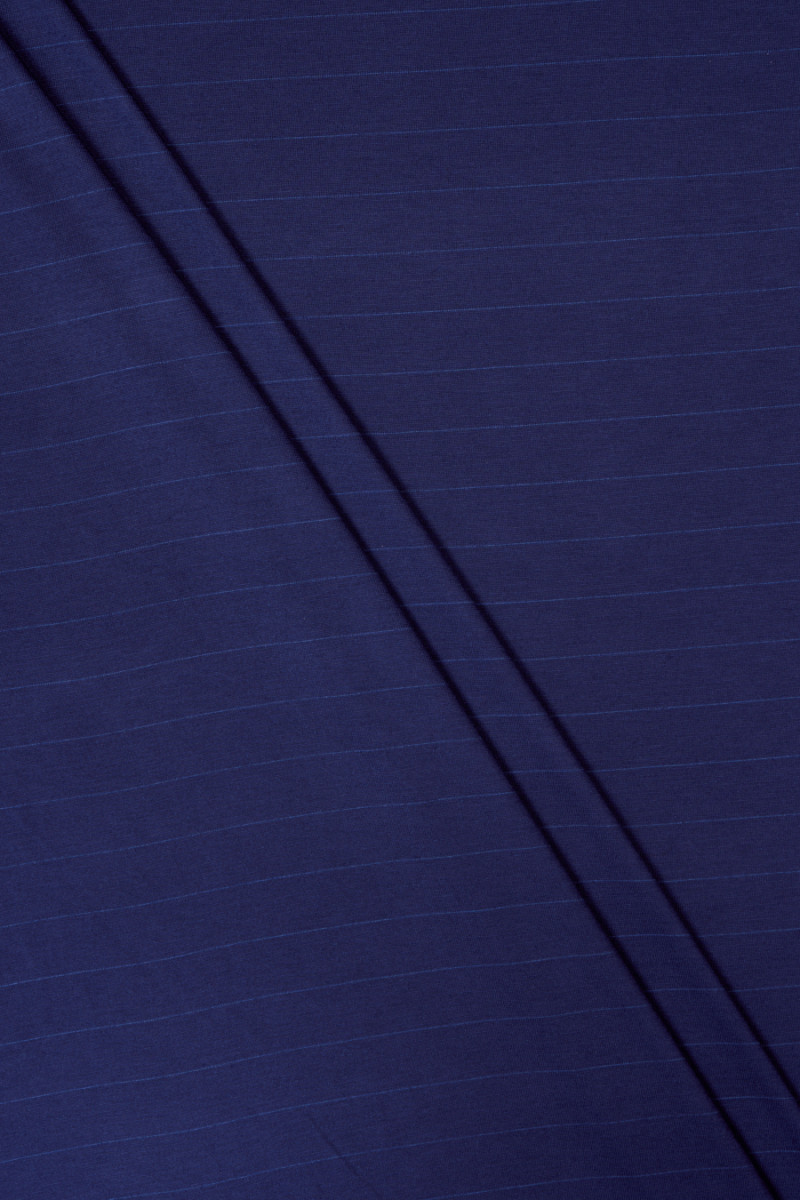 Viscose silk knitted fabric with stripes