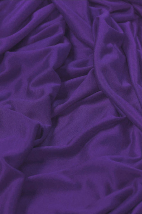 Knitted sweater purple
