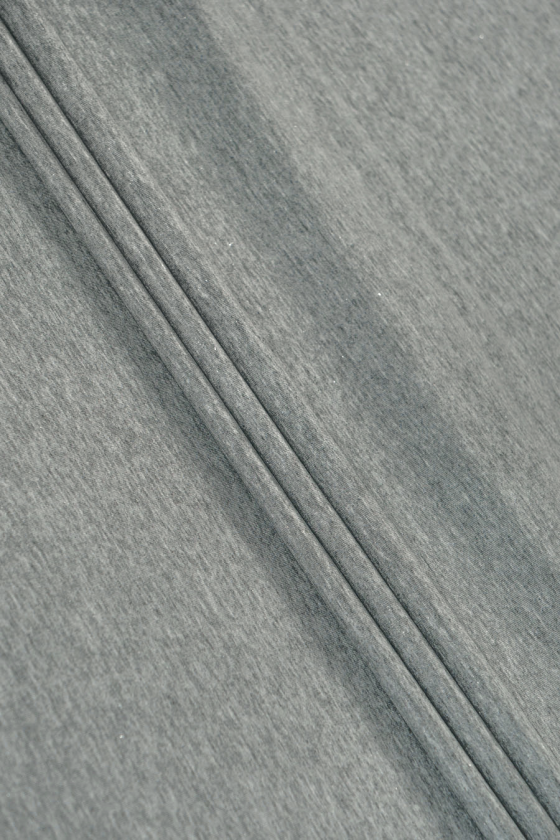 Melange knitted fabric -...