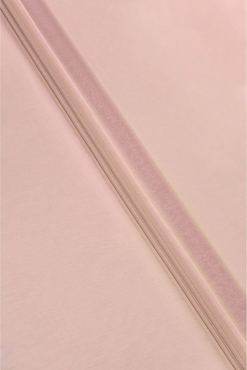 Polyester chiffon two-tone - dirty pink/dark beige