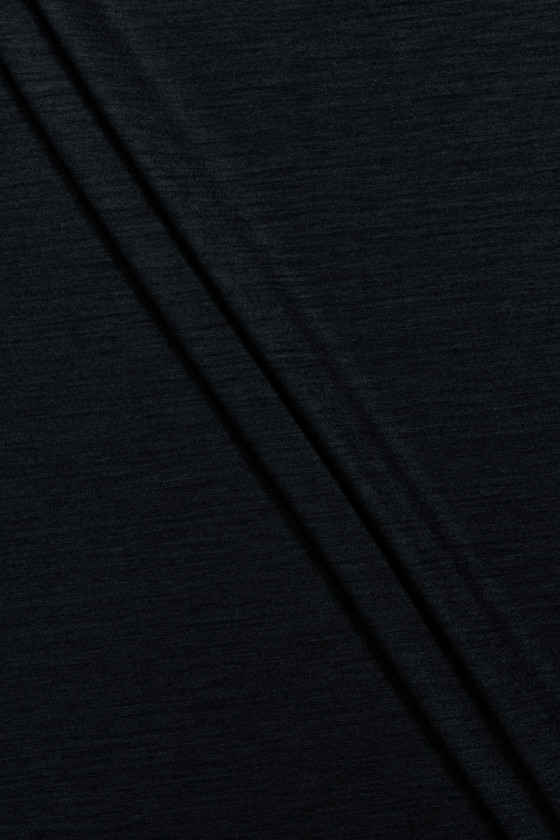 Black Shimmering Wool Knitted Fabric COUPONS