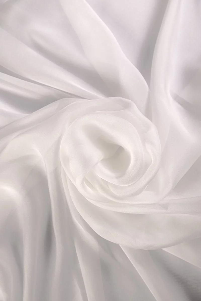 Cream silk muslin Discount