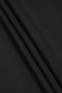 Jersey di cotone nero