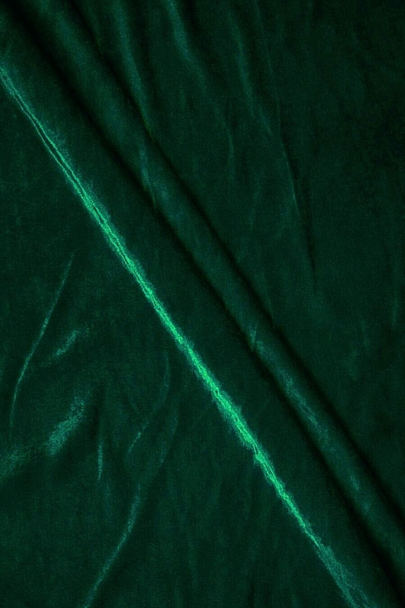 Exclusive green velour