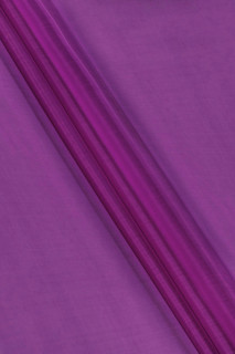 Organza jedwabna - jasny granat