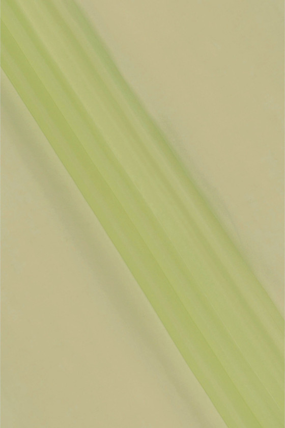 Silk kiwi organza