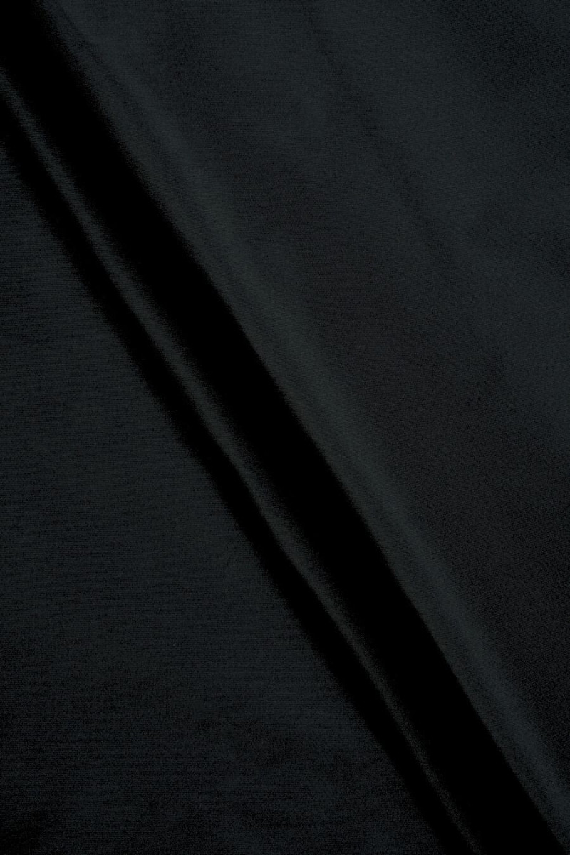 Black silk taffeta