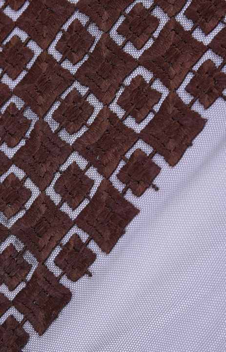 Brown lace