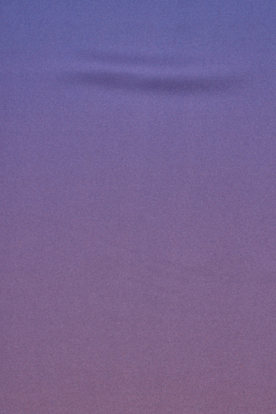 Satyna jedwabna ombre niebiesko różowa KUPON 200cm