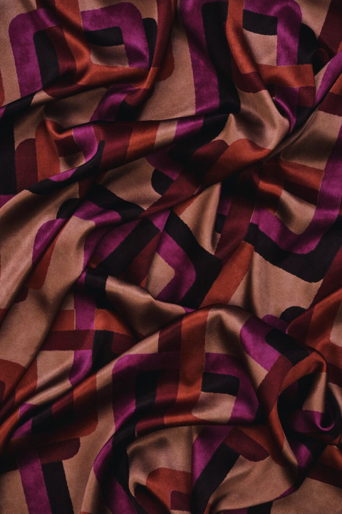 Satin silk geometry