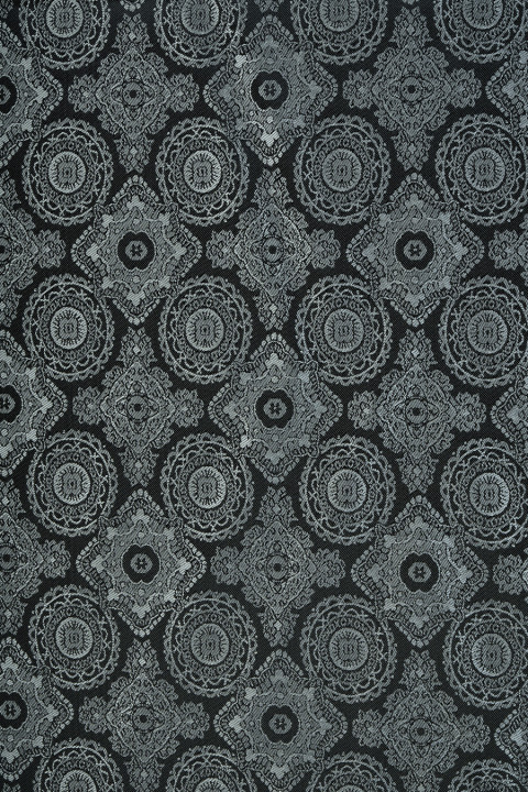 Căptușeală jacquard cercuri orientale