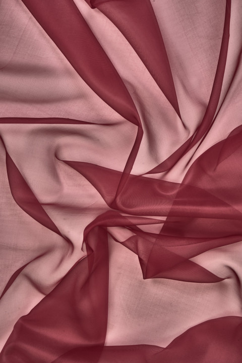Organza de mătase - bleumarin deschis