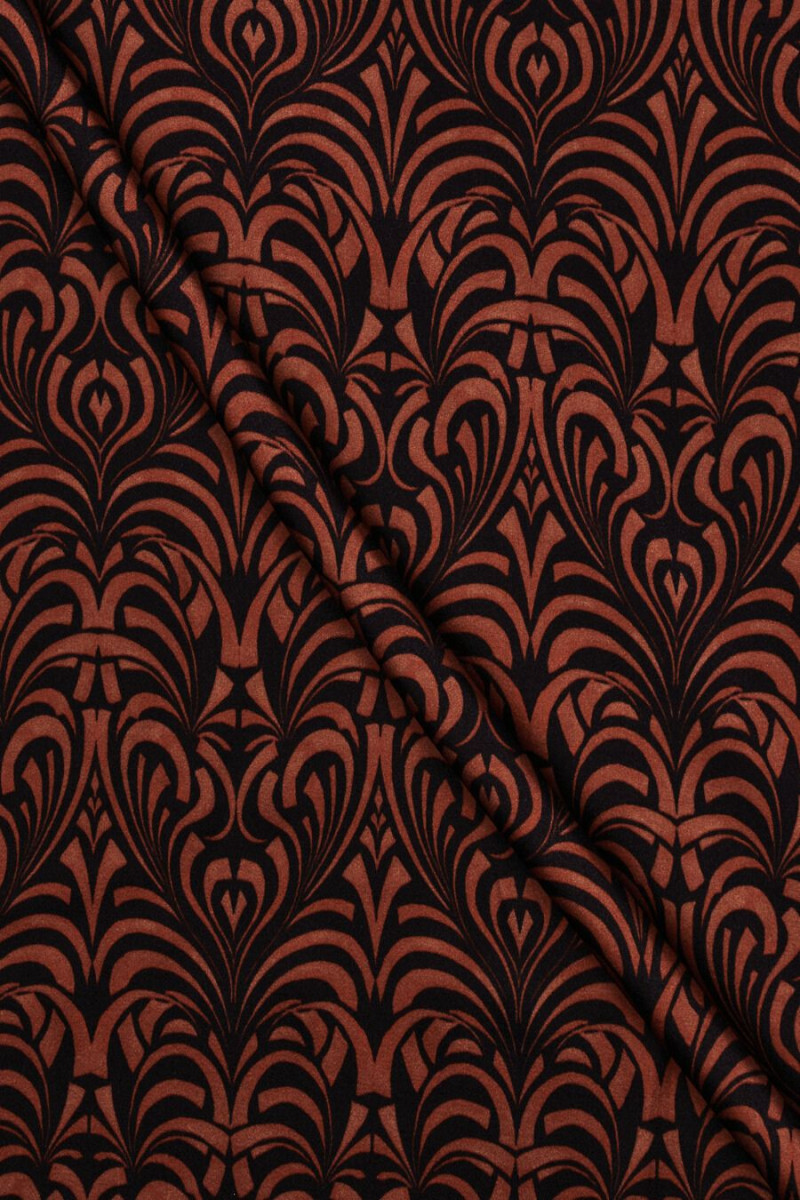 Satin silk oriental graphics