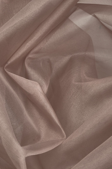 Organza de seda - azul marino claro