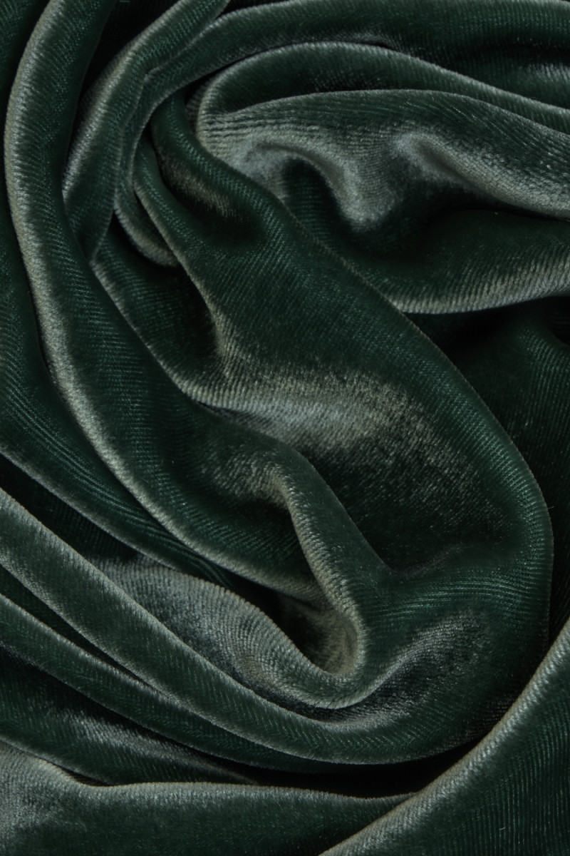 Velour med silke - forskellige farver