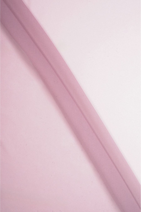 Chiffon polyester ombré rose KUPON 170cm