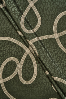 Cinta y tejido jacquard pantera