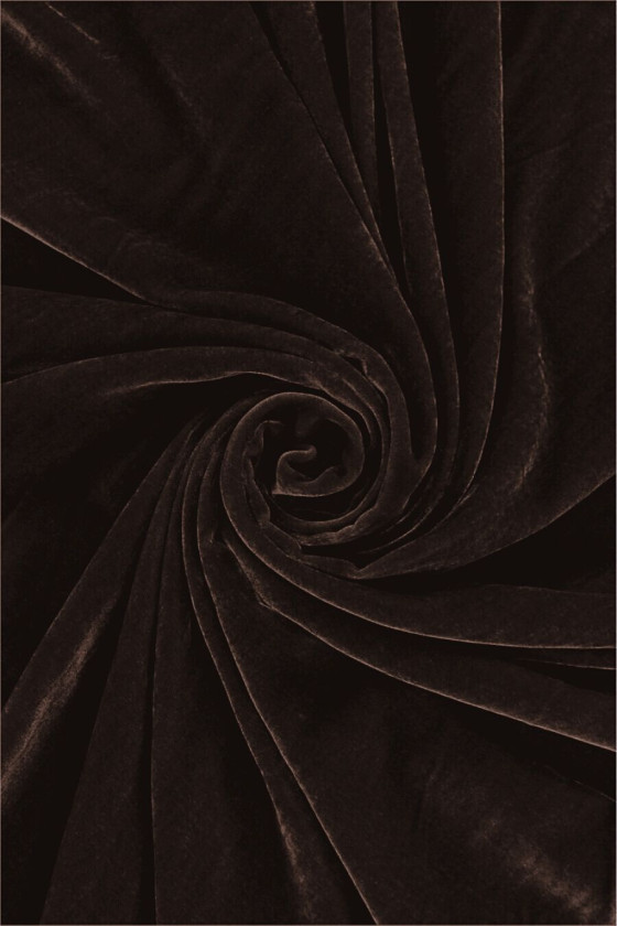 Velour med siden - olika färger