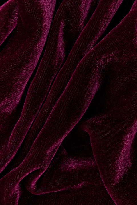 Velour with silk - various colors