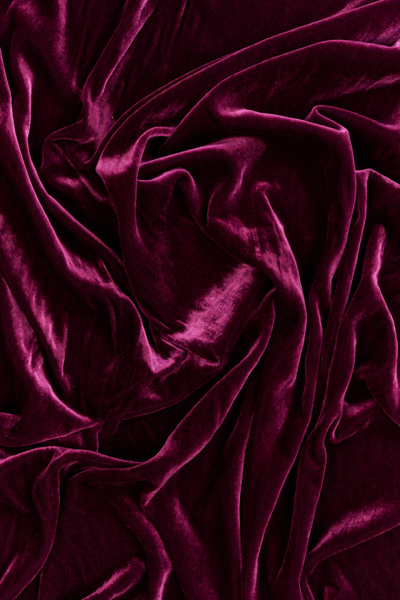 Velours met zijde - diverse kleuren