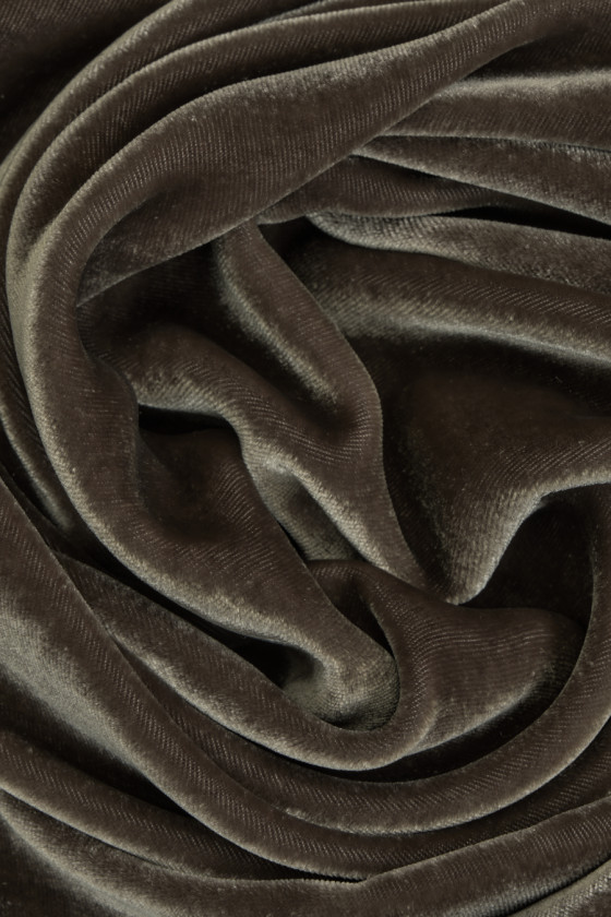 Velours met zijde - diverse kleuren