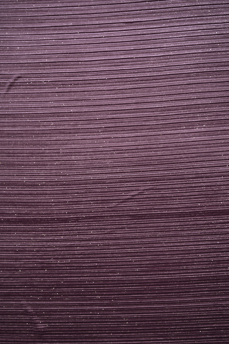 Pleated velour with glitter - colors