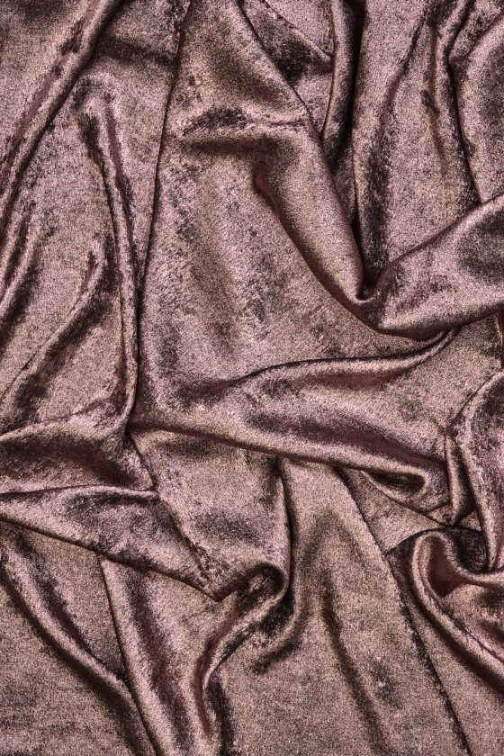 Glossy polyester fabric - two colors