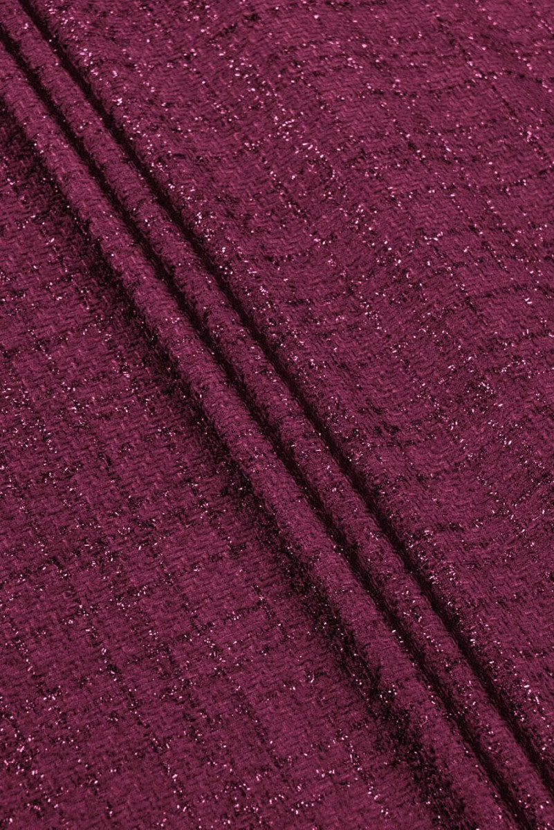 Chanel fabric - dark fuchsia