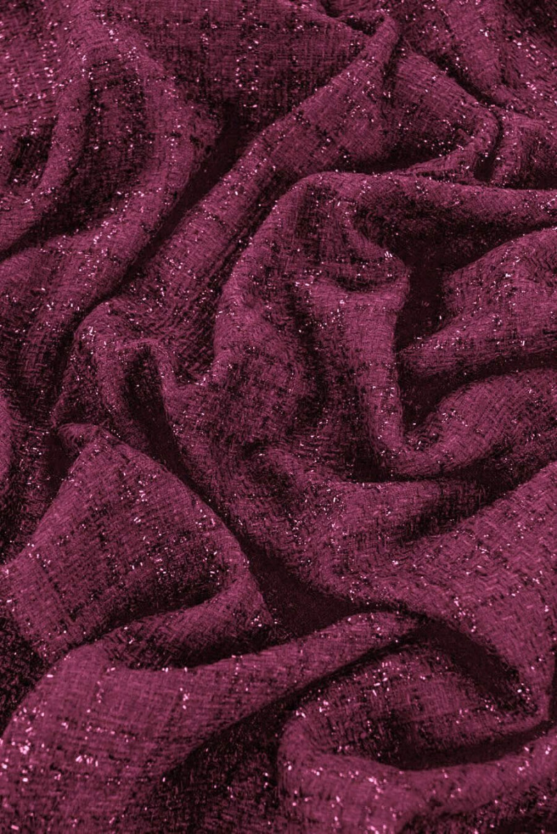 Chanel tyg - mörk fuchsia