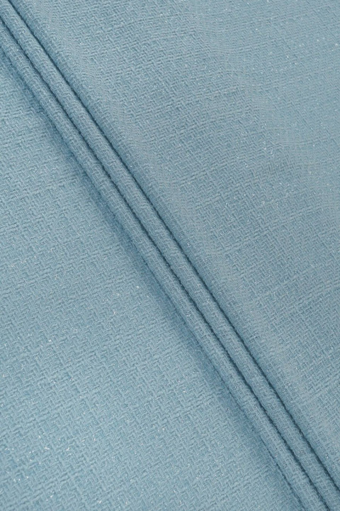 Chanel costume fabric - blue