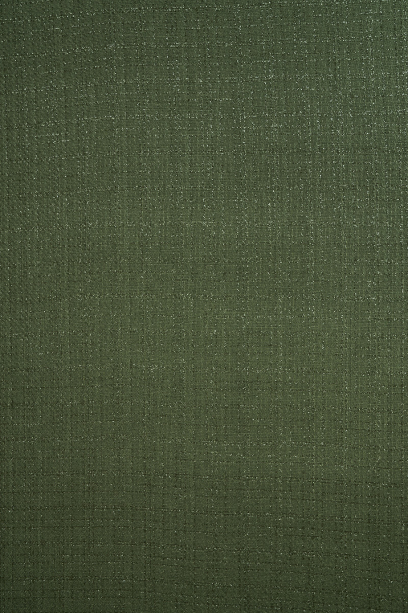 Tkanina typu chanel - zielona oliwka