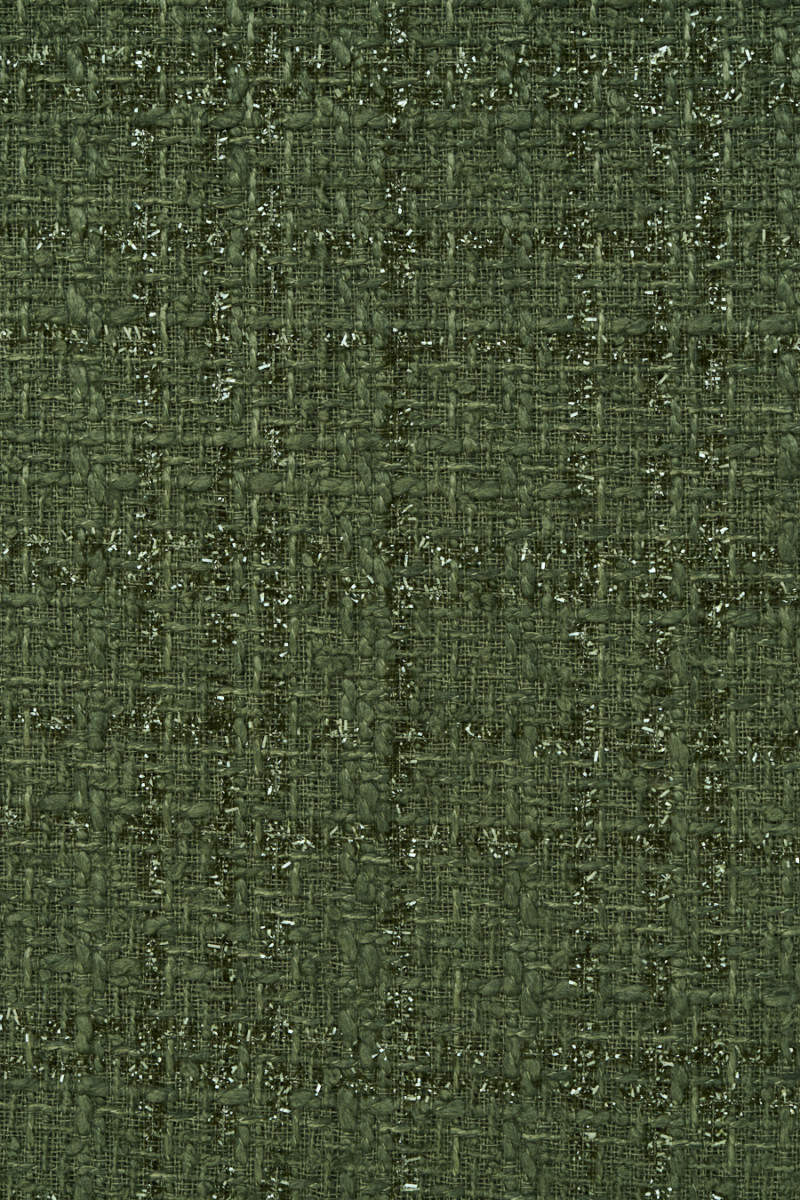 Tkanina typu chanel - zielona oliwka