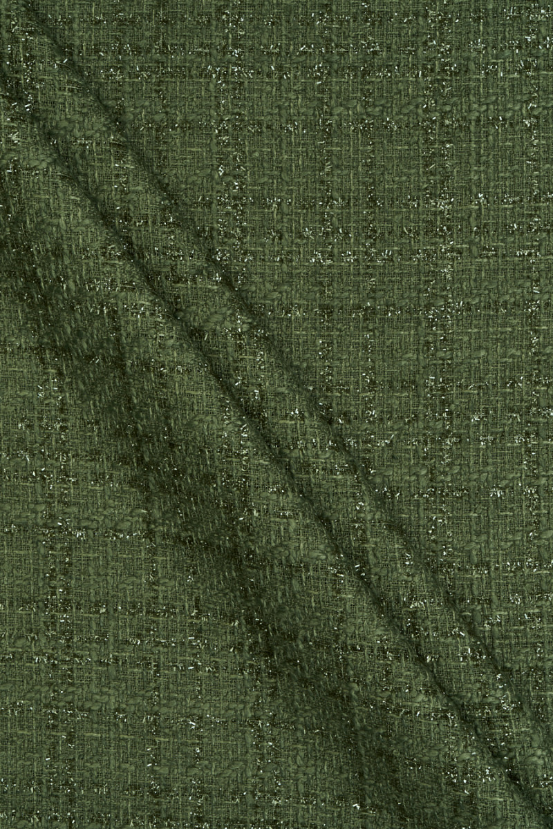 Chanel fabric - green olive